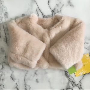 Petite Adele Faux Fur Jacket/SOLD